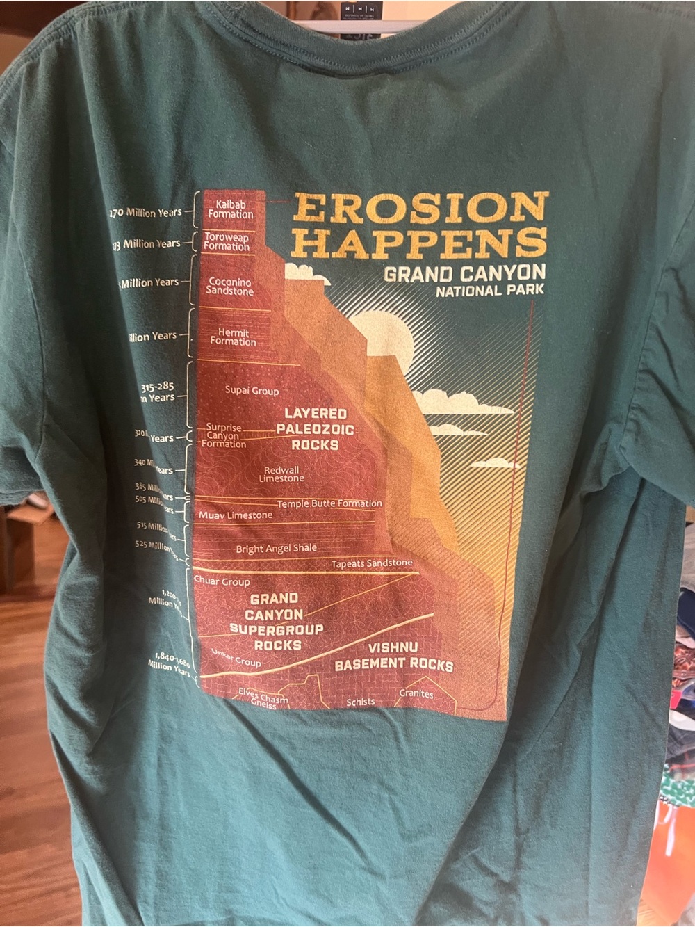 District Green 'Erosion Happens' Grand Canyon Graphic Tee